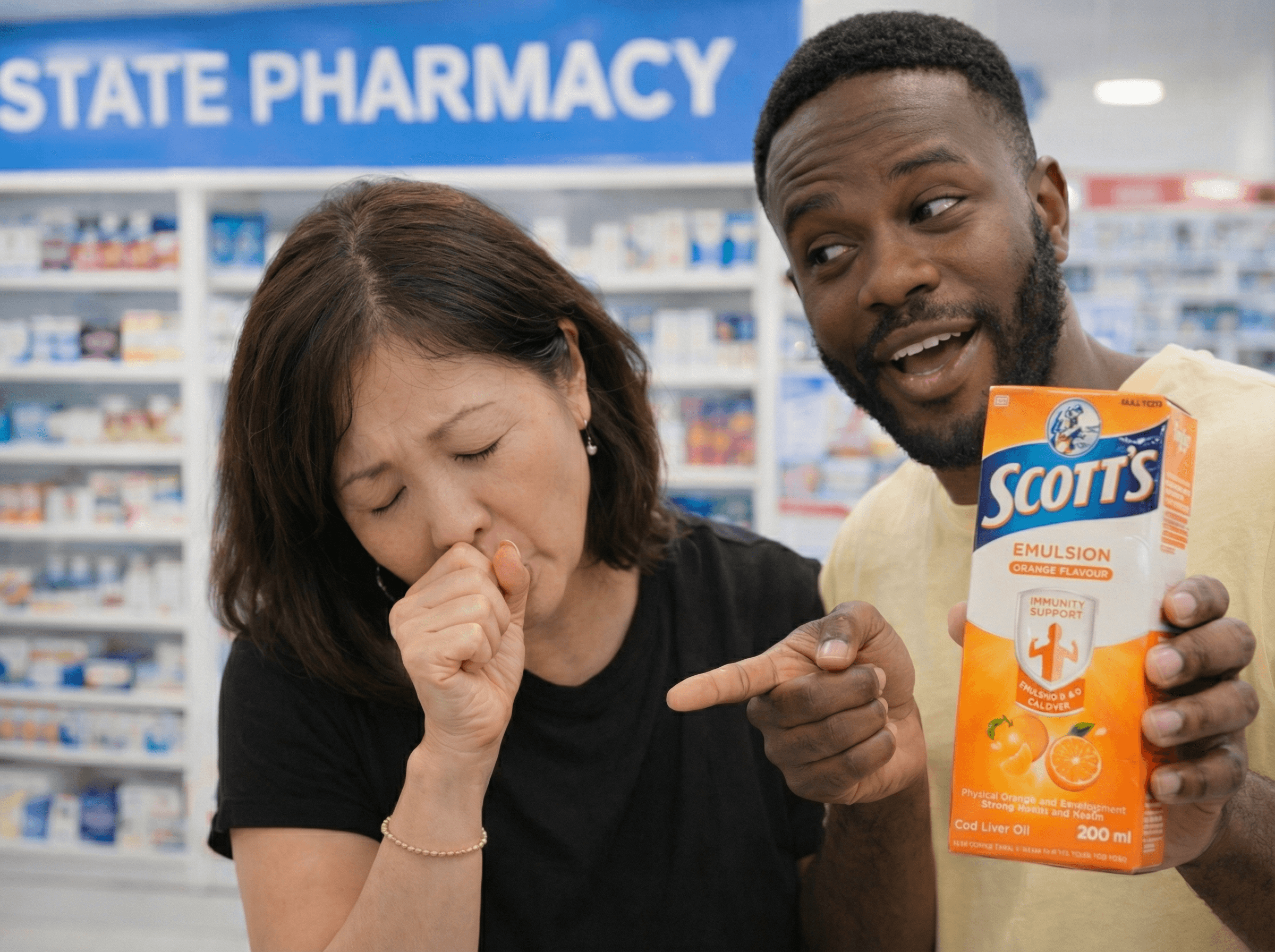 Scott's Emulsion pharmacy ad