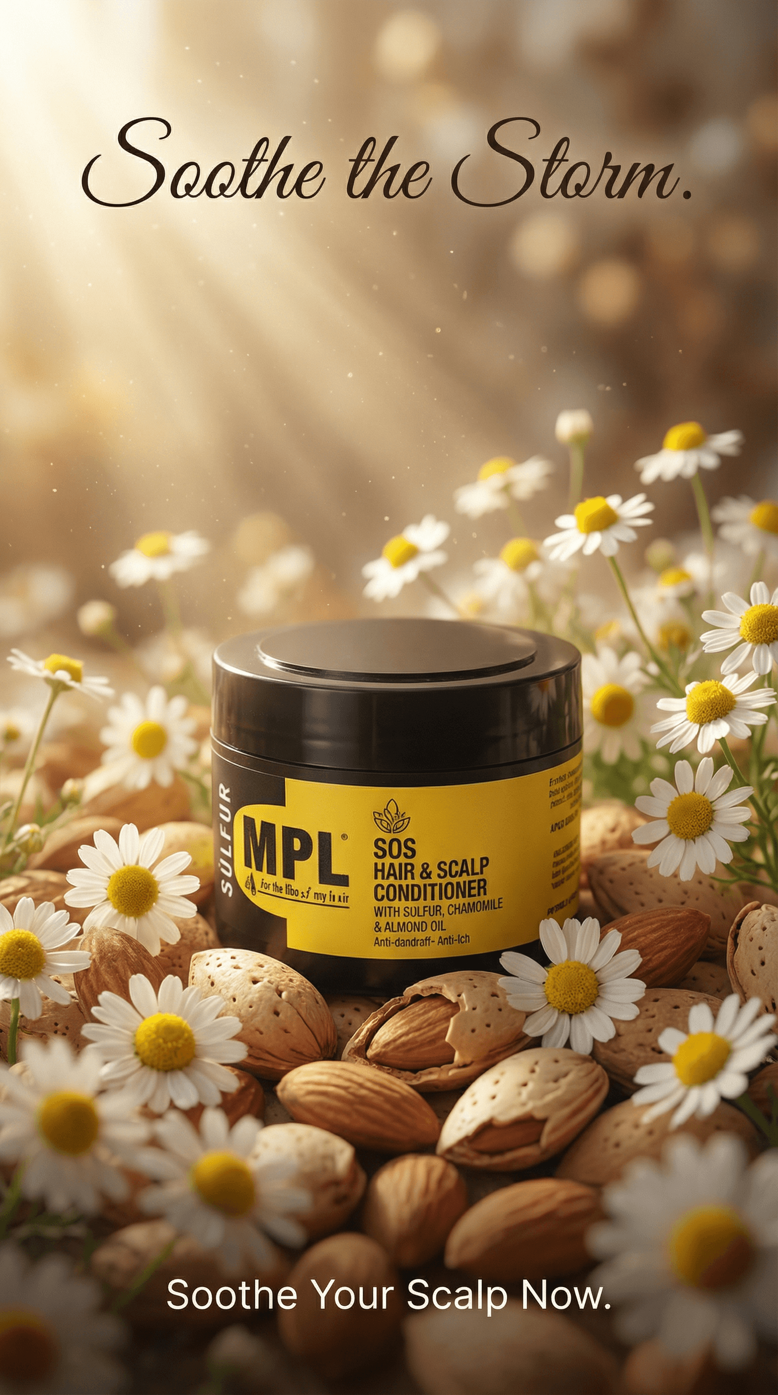 MPL Hair & Scalp conditioner ad